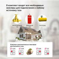 Газовая варочная панель Simfer H60V41M516, нержавеющая сталь