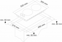 Электрическая варочная панель Simfer H30E02M016, нержавеющая сталь