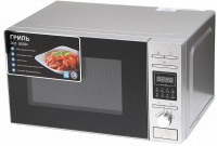 Микроволновая печь Midea AG820CP2-S, гриль, автоматические программы, серебристая