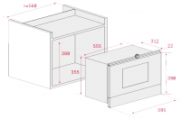Встраиваемая микроволновая печь Teka ML 822 BIS R