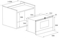 Встраиваемая микроволновая печь Teka ML 822 BIS R