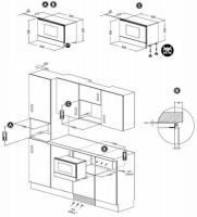 Встраиваемая микроволновая печь Teka ML 822 BIS R