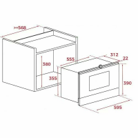 Микроволновая печь Teka ML 8220 BIS L Steam Grey