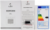 Духовой шкаф электрический LEX EDM 073 BL, черный