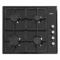 Газовая варочная панель Simfer H60Q40B416, черный