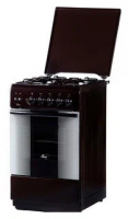 Газовая плита Flama FG 2426 B, темно-коричневый
