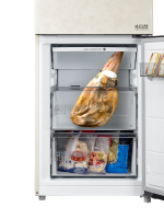 Холодильник Midea MDRB521MIE33OD, бежевый