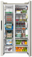 Холодильник Midea MDRS791MIE33, бежевый