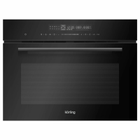 Компактный электрический духовой шкаф Korting OKB 3230 GN, черный