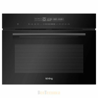 Компактный электрический духовой шкаф Korting OKB 3230 GN, черный