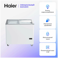 Морозильный ларь Haier SD-336AE с изогнутым стеклом