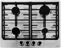 Газовая варочная панель Haier HHX-M64CNX, нержавеющая сталь