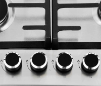 Газовая варочная панель Haier HHX-M64CNX, нержавеющая сталь