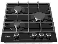 Газовая варочная панель Haier HHX-G53CNMB, черный/стекло