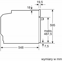 Электрический духовой шкаф Bosch HBG7784B1, черный