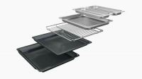 Электрический духовой шкаф Bosch HBG7784B1, черный