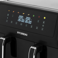 Аэрогриль Hyundai HYF-9089, 2400Вт черный