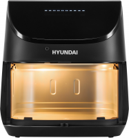 Аэрогриль Hyundai HYF-9090, 1700Вт сливочный/черный