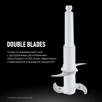 Блендер стационарный Polaris PTB 0435, 400Вт белый