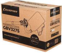 Воздуходувка Champion GBV327S, 700Вт желтый/черный