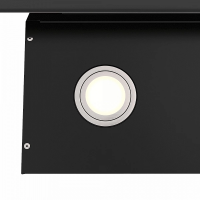 Вытяжка наклонная Elikor Wave BK 50, черный