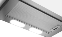 Вытяжка встраиваемая Indesit INT 62HR X, нержавеющая сталь