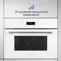Встраиваемая микроволновая печь Zigmund & Shtain BMO 22 W, белый