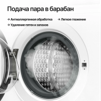 Стиральная машина Kuppersberg WM 600 W, белый/черный