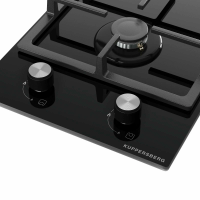 Варочная поверхность газовая Kuppersberg TG 38 B, черный/закаленное стекло