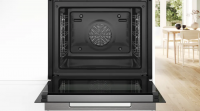 Электрический духовой шкаф с паром Bosch HRG7784B1, черный