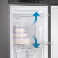Морозильник Indesit DFZ 4150 G, серебристый