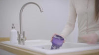 Пылесос вертикальный Dyson Gen5Detect Absolute (SV23) HK, purple/iron/purple