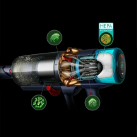 Пылесос вертикальный Dyson Gen5Detect Absolute (SV23) HK, purple/iron/purple