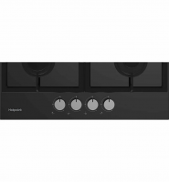 Газовая варочная панель Hotpoint HG 61F/BK, черный