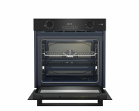 Электрический духовой шкаф Hotpoint HSTF 1231 JSAH BLG, черный