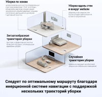 Робот пылесос Dreame Trouver E10, белый