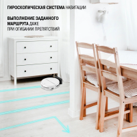 Робот пылесос Vitek VT-1807, белый/белый