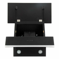 Каминная вытяжка Krona IRMA 600 black sensor, черный