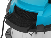 Пылесос Kitfort KT-547, 1000Вт голубой/серебристый