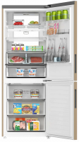 Холодильник Haier C4F744CGGU1, золотистый
