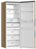 Холодильник Haier C4F744CGGU1, золотистый