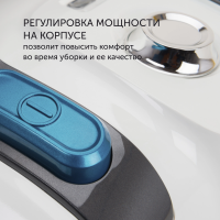 Пылесос Polaris PVC 2016, белый/черный