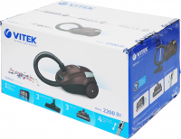 Пылесос Vitek VT-8138, коричневый/черный