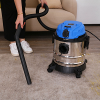 Строительный пылесос Deko DKVC-1200-20S, серебристый
