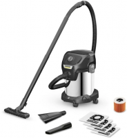 Строительный пылесос Karcher KWD 3 S V-17/4/20 Anniversary Edition, черный