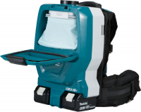 Строительный пылесос Makita DVC265ZXU, зеленый