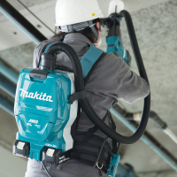 Строительный пылесос Makita DVC265ZXU, зеленый
