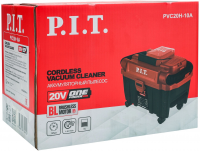 Строительный пылесос P.I.T. PVC20H-10A SOLO, синий