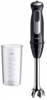 Блендер погружной Braun MQ55001MBK, черный/серебристый