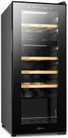 Винный шкаф Zugel ZCWF184DB, черный